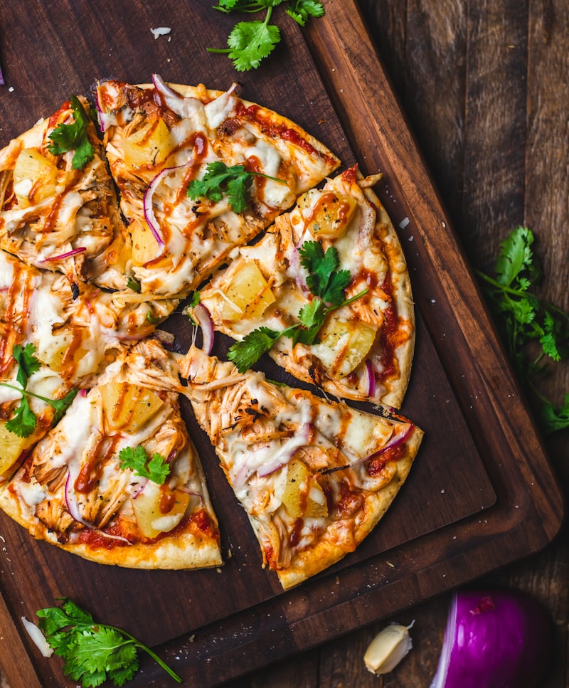 Frischer Flammkuchen